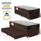 Cama Box com Colchao de Espuma D45 Solteiro Ortobom ISO 150 Auxiliar de Espuma Unique Solteiro 88 cm Cama Box com Colchao de Espuma D45 Solteiro Ortobom ISO 150 Auxiliar de Espuma Unique Solteiro 88 cm