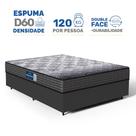Cama Box com Colchão de Espuma D60 Double Face Guarda Costas Comfort Force Probel Casal 138cm