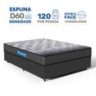 Cama Box com Colchão de Espuma D60 Double Face Guarda Costas Comfort Force Probel Casal 138cm