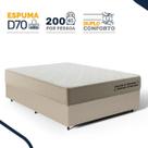 Cama Box com Colchão de Espuma D70 Double Face Ortopédico Double Sense Casal 138cm Cama Box com Colchão de Espuma D70 Double Face Ortopédico Double Sense Casal 138cm