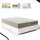 Cama Box com Colchão de Espuma D70 Double Face Ortopédico Double Sense Topazio Casal 138cm Cama Box com Colchão de Espuma D70 Double Face Ortopédico Double Sense Topazio Casal 138cm