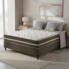 Cama Box com Colchão de Molas Ensacadas Classic Viúva 128 cm