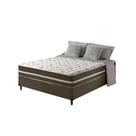 Cama Box com Colchão de Molas Ensacadas Classic Viúva 128 cm