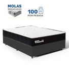 Cama Box com Colchão de Molas Ensacadas One Face Boa Viagem Casal 138cm