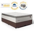 Cama Box com Colchão de Molas Ensacadas Pillow Top Supreme Lux Queen 158 cm