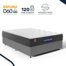 Cama Box com Colchão Gazin de Espuma D60 Double Face Force UP Casal 138cm