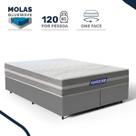 Cama Box com Colchão Gazin de Molas Ensacadas One Face Air Up Queen 158cm