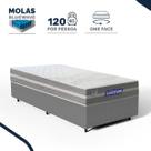 Cama Box com Colchão Gazin de Molas Ensacadas One Face Air Up Solteiro 88cm