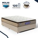 Cama Box com Colchão Gazin de Molas Ensacadas Pillow Top Air Pro Casal 138cm Cama Box com Colchão Gazin de Molas Ensacadas Pillow Top Air Pro Casal 138cm
