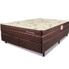 Cama Box com Colchão King Ortopédico D33 198x203cm BF Colchões Cama Box com Colchão King Ortopédico D33 198x203cm BF Colchões