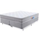 Cama Box com Colchão Queen Premium Molas Ensacadas com Espuma D33 Astronasa 158x198cm BF Colchões