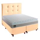 Cama Box Com Colchão Queen Real Hellen + Cabeceira Begetiza