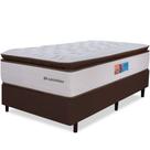 Cama Box com Colchão Solteiro Premium Mola Ensacadas HiperSoft Sensation Macio 88x188cm BF Colchões
