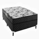 Cama Box Conjugada Espuma Dupla Casal Poliester