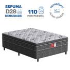 Cama Box Conjugada Probel Espuma D28 Ortopédico Unique Active Casal 138 cm