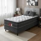 Cama Box Conjugada Probel Espuma D28 Ortopédico Unique Active Solteiro 88cm