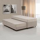 Cama Box Conjugada Solteiro com Auxiliar Colchões Sensor