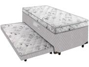 Cama Box Conjugada Solteiro SMP com Cama Auxiliar Ortopédica 46x88x188cm Carol