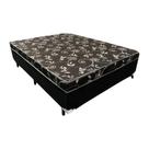 Cama Box Conjugado Casal Colchão 5cm 188x138x40