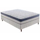 Cama Box Conjugado Casal: Colchão Molas Extrapedic Sublime Life Pillow White (138x188x48) Paropas