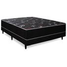 Cama Box Conjugado Casal Ortopédico Preto Oriental 45x138x188 Ducci