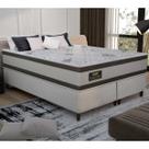 Cama Box Conjugado King com Colchão (193x71x203) Good Like Gazin CR35373