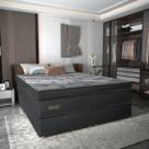Cama Box Conjugado King com Colchão (193x78x203) Royal Black Gazin CR35300