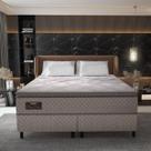 Cama Box Conjugado Queen com Colchão (158x68x198) New Class Gazin CR35323