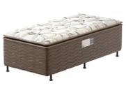 Cama Box Conjugado Solteiro: Colchão Ortopédico D28 ProDormir Advanced Pillow Top Brown (88x188x50) Probel