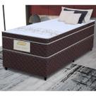 Cama Box Conjugado Solteiro com Colchão (88x71x188) Saint Louis Gazin CR35370 Marrom Cama Box Conjugado Solteiro com Colchão (88x71x188) Saint Louis Gazin CR35370 Marrom
