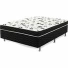 Cama Box Conjugado Viúva Espuma Ortopédica - 42x128x188cm:Branco