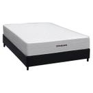 Cama Box CRC Casal +Colchão Molas Ensacadas Plenno Ortobom 138x188