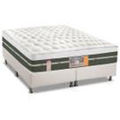 Cama Box CRC King +Colchão Molas Master Pocket Silver Star Castor 193x203 Cama Box CRC King +Colchão Molas Master Pocket Silver Star Castor 193x203
