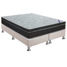 Cama Box CRC King +Colchão Molas Super Pocket Light Ortobom 186x198