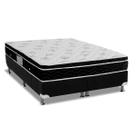 Cama Box CRC Queen +Colchão Molas Super Pocket Physical Ortobom 158x198