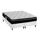Cama Box CRC Queen +Colchão Molas Super Pocket Physical Ortobom 158x198