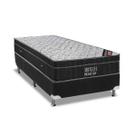 Cama Box CRC Solteiro +Colchão Molas Super Pocket Airtech Ortobom 88x188