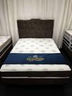 Cama Box de Casal de Luxo Marrom D28