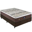 Cama Box de Casal Gazin Stone Plus Sommier D45 misto altura de 60 cm 138x 188 Marrom