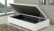 Cama Box de Solteiro Com bau Espaçoso 78 X 188cm No Tecido material sintético Marca Genki Kenko Colchões Cama Box de Solteiro Com bau Espaçoso 78 X 188cm No Tecido material sintético Marca Genki Kenko Colchões