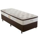 Cama Box de Solteiro Herval Edimburgo, Molas Maxspring, 64x88x188 cm