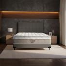 Cama Box e Cabeceira Elegant Nano Casal (138x188)- Ortobom