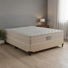 Cama box e Colchão Airtech Springpocket (138x188) - Ortobom