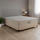 Cama box e Colchão Airtech Springpocket Queen Size(158x198) - Ortobom