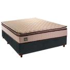 Cama Box e Colchão Casal D45 Belmont Hellen Cinza Cama Box e Colchão Casal D45 Belmont Hellen Cinza