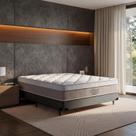 Cama Box e Colchão Elegant Nano Casal (138x188) - Ortobom