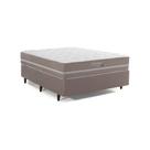 Cama Box E Colchão Herval Livorno Molas Maxspring Casal