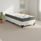 Cama Box e Colchão Light D33 - Solteiro (78x188) - Ortobom