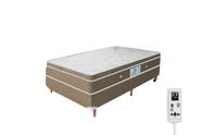 Cama Box e Colchão Magnético Solteiro Massageador - Compact Cama Box e Colchão Magnético Solteiro Massageador - Compact