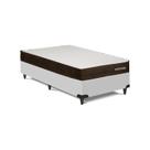 Cama Box e Colchão Poli D28 Ortoclass - Solteiro (88x188)